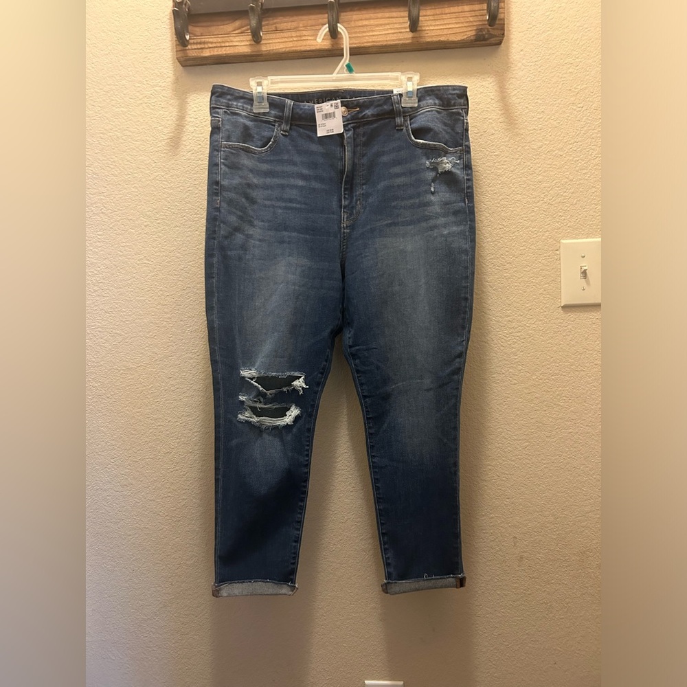 American Eagle next level stretch high rise jegging crop